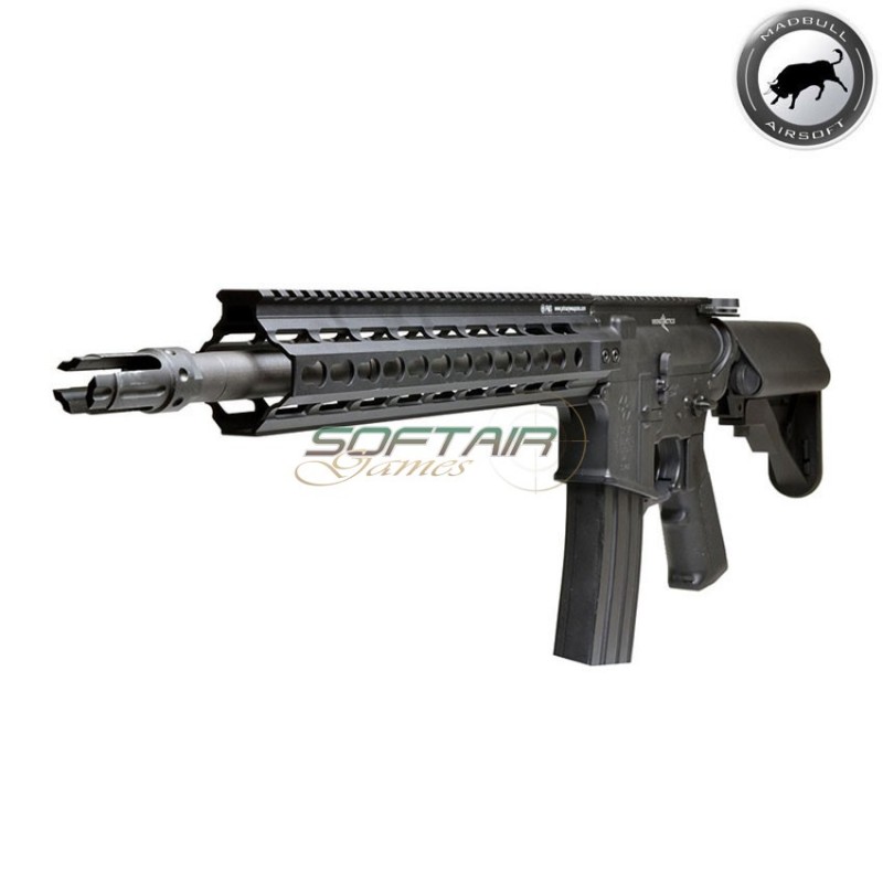 Pws 10" Di Keymod Handguard Rail Black Madbull (mb-pwsdi-10kmrail)