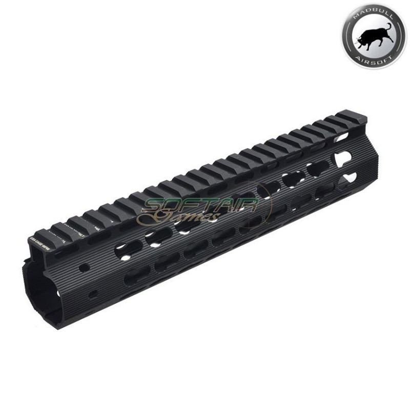 Strike Industries 9" Mega Fins Keymod Handguard Rail Black Madbull (mb-megafins-09)