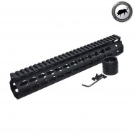 Strike Industries 11" Mega Fins Keymod Handguard Rail Black Madbull (mb-megafins-11)