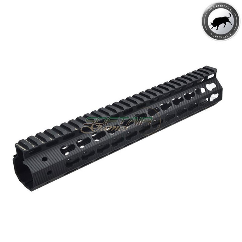 Strike Industries 11" Mega Fins Keymod Handguard Rail Black Madbull (mb-megafins-11)