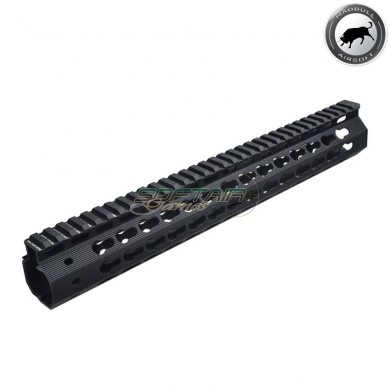 Strike Industries 13" Mega Fins Keymod Handguard Rail Black Madbull (mb-megafins-13)