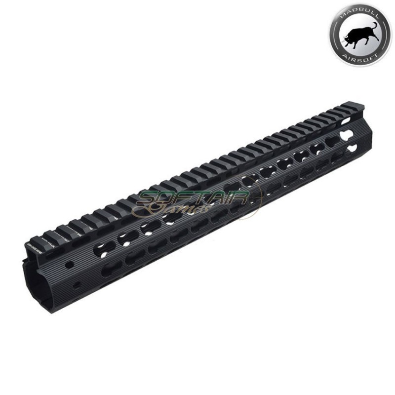 Strike Industries 13" Mega Fins Keymod Handguard Rail Black Madbull (mb-megafins-13)