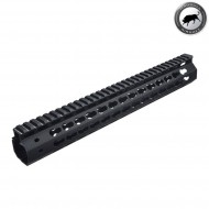 Strike Industries 13" Mega Fins Keymod Handguard Rail Black Madbull (mb-megafins-13)