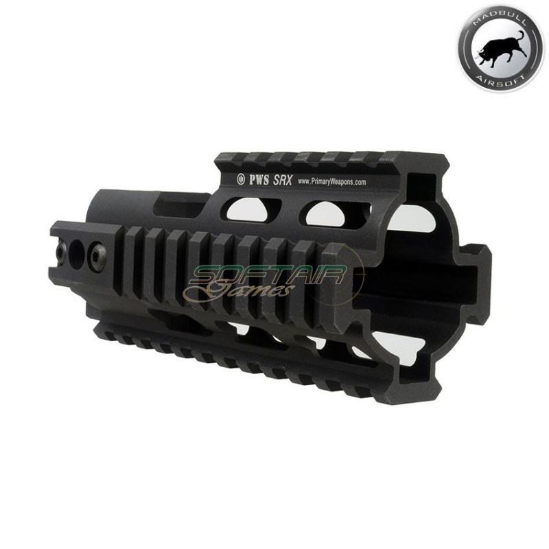 Pws Scar Rail Extension 5" Black Madbull (mb-pwssrx)
