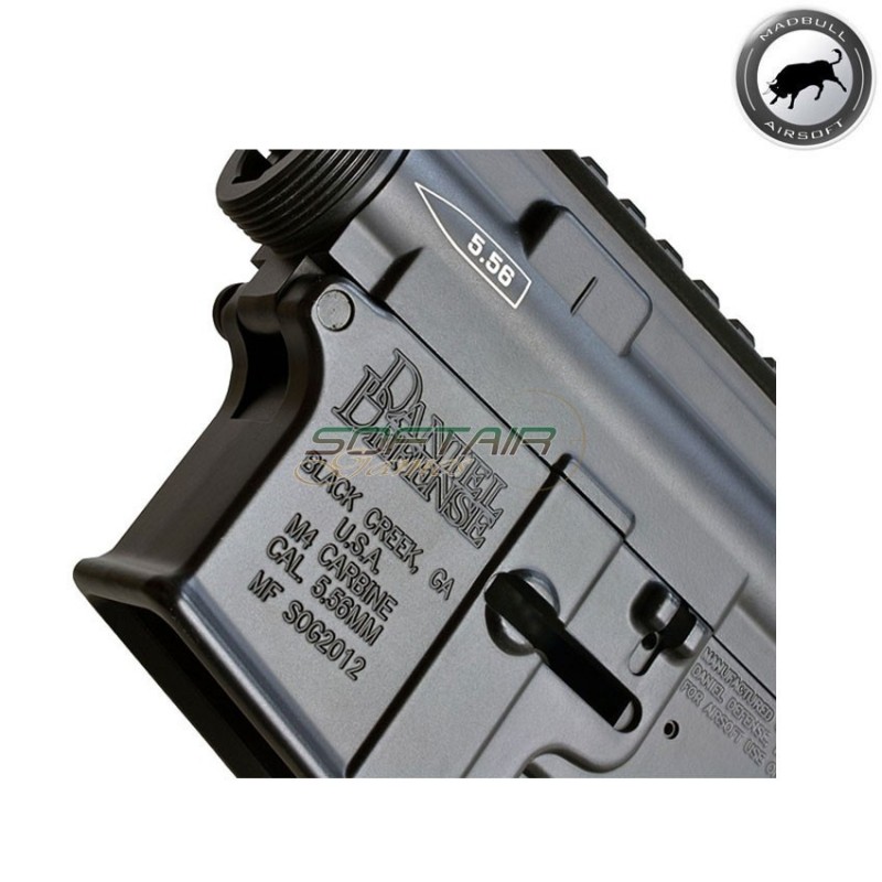 Body Daniel Defense Black For M4/m16 Madbull (mb-m4-bodyv2-dd-bk)