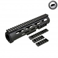Viking Tactics Vtac 9" Extreme Battle Rail Black Madbull (mb-vtacbattlerail9)