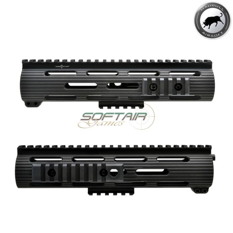 Viking Tactics Vtac 9" Extreme Battle Rail Black Madbull (mb-vtacbattlerail9)