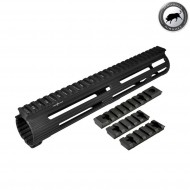Viking Tactics Vtac 11" Extreme Battle Rail Black Madbull (mb-vtacbattlerail11)