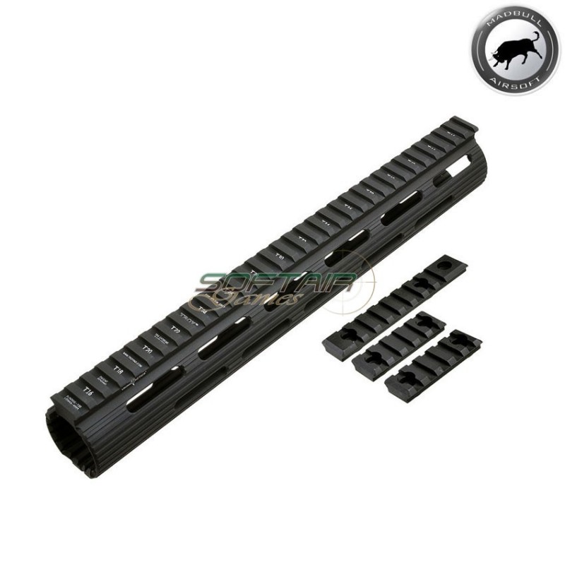 Viking Tactics Vtac 13" Extreme Battle Rail Black Madbull (mb-vtacbattlerail13)