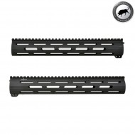 Viking Tactics Vtac 13" Extreme Battle Rail Black Madbull (mb-vtacbattlerail13)