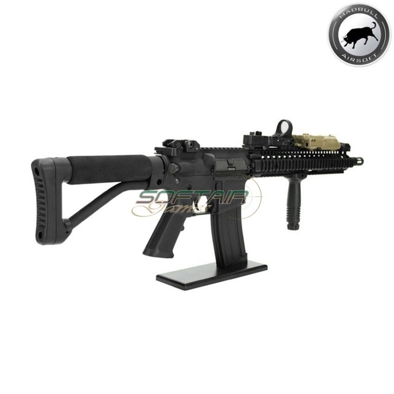 Ace Stock Skeleton Short Black Madbull (mb-ass)