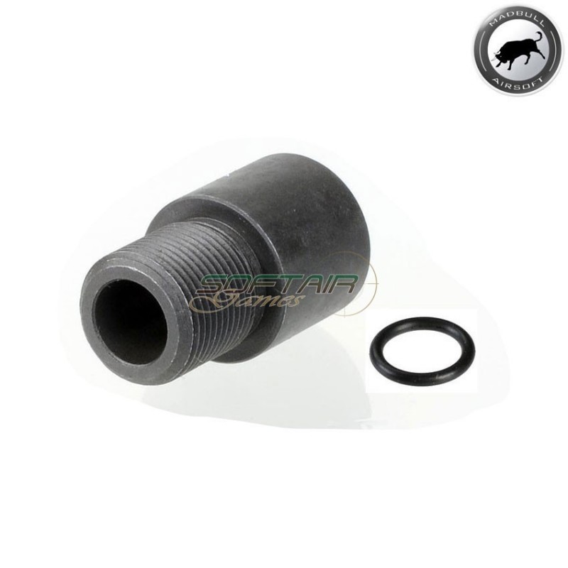 Outer Barrel Extension 1" Ccw To Ccw Madbull (mb-1inchccw) Outer Barrel Extension 1" Ccw To Ccw Madbull (mb-1inchccw)