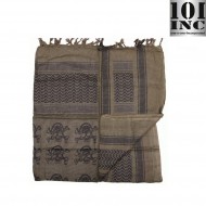 Shemag Plo Skull Bones Olive Drab 101 Inc (inc-217194-6001-od)