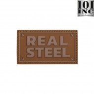 Patch 3d Pvc Real Steel Coyote 101 Inc (inc-444150-5254)
