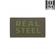 Patch 3d Pvc Real Steel Green 101 Inc (inc-444150-5255)
