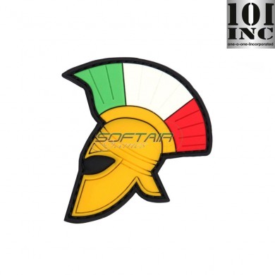 Patch 3d Pvc Spartan Helmet Italy 101 Inc (inc-444130-5351)