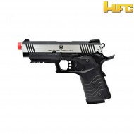 Gas Pistol 1911 Custom Type Silver Hfc (hfc-hg-171s) Gas Pistol 1911 Custom Type Silver Hfc (hfc-hg-171s)
