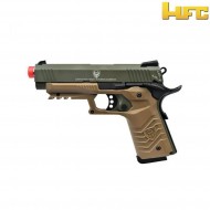 Gas Pistol 1911 Custom Type Green Hfc (hfc-hg-171g) Gas Pistol 1911 Custom Type Green Hfc (hfc-hg-171g)