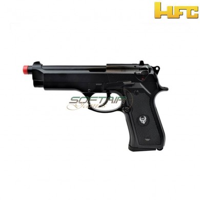 Gas Pistol M9 Military Type Black Hfc (hfc-hg-194fb)