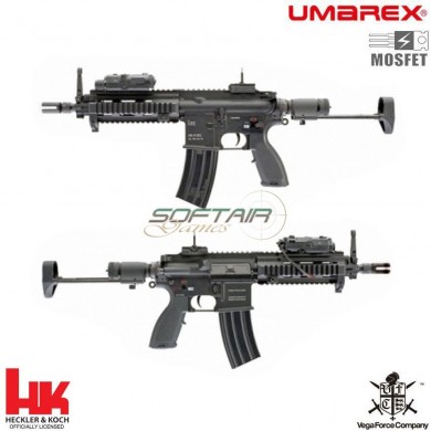 Electric Rifle Aeg Hk416c V.2 Mosfet Compact Black Vfc Umarex (um-12170)