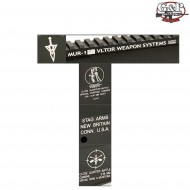 Full Set Metal Body Troy Mur Type Black G&p (gp879b)