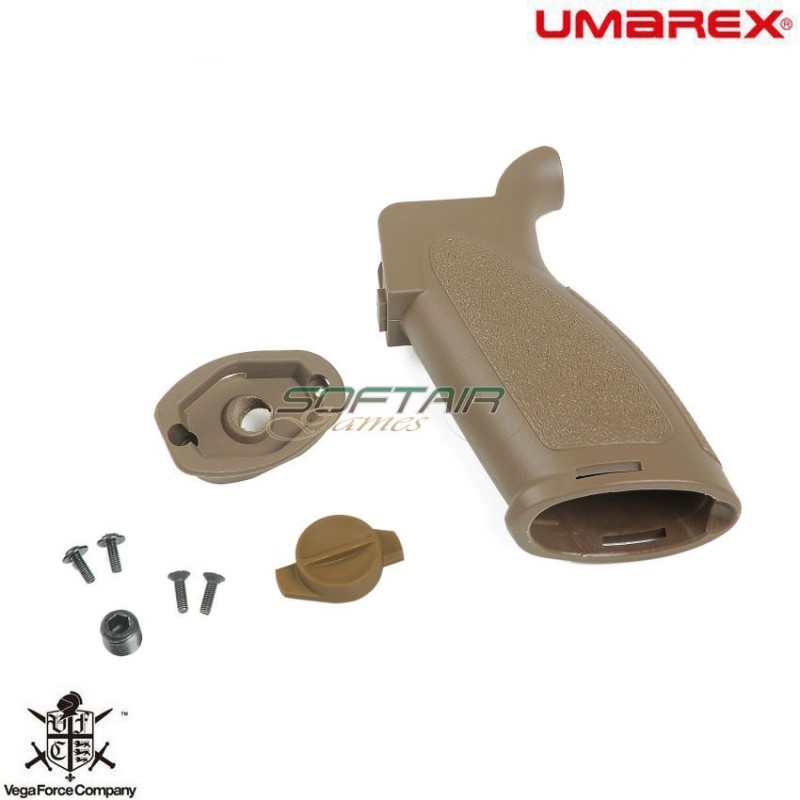 Motor Grip Dark Earth Hk416 New Type G28 Style Vfc Umarex (vf9-grpg28etn01)
