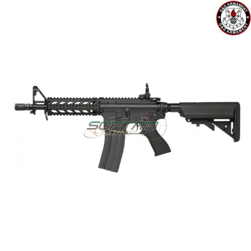 Electric Rifle Raider Cqb Gc16 Black Full Metal G&g (gg-gcraiders-bk)