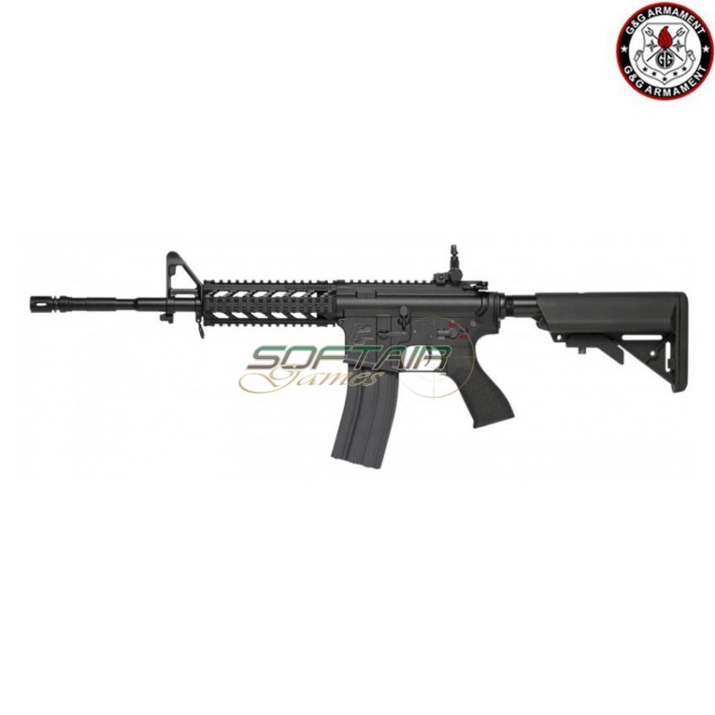 Electric Rifle Raider Long Gc16 Black Full Metal G&g (gg-gcraiderl-bk)