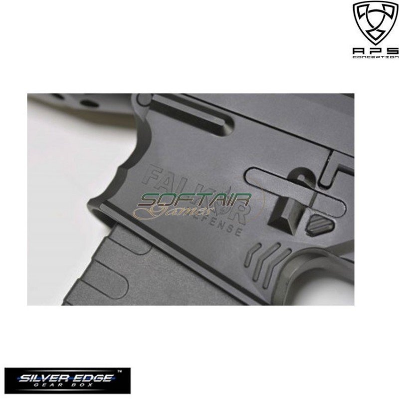 Electric Rifle Black Falkor Defense Blitz Ambi Sbr Aps (aps-ap-fbb)