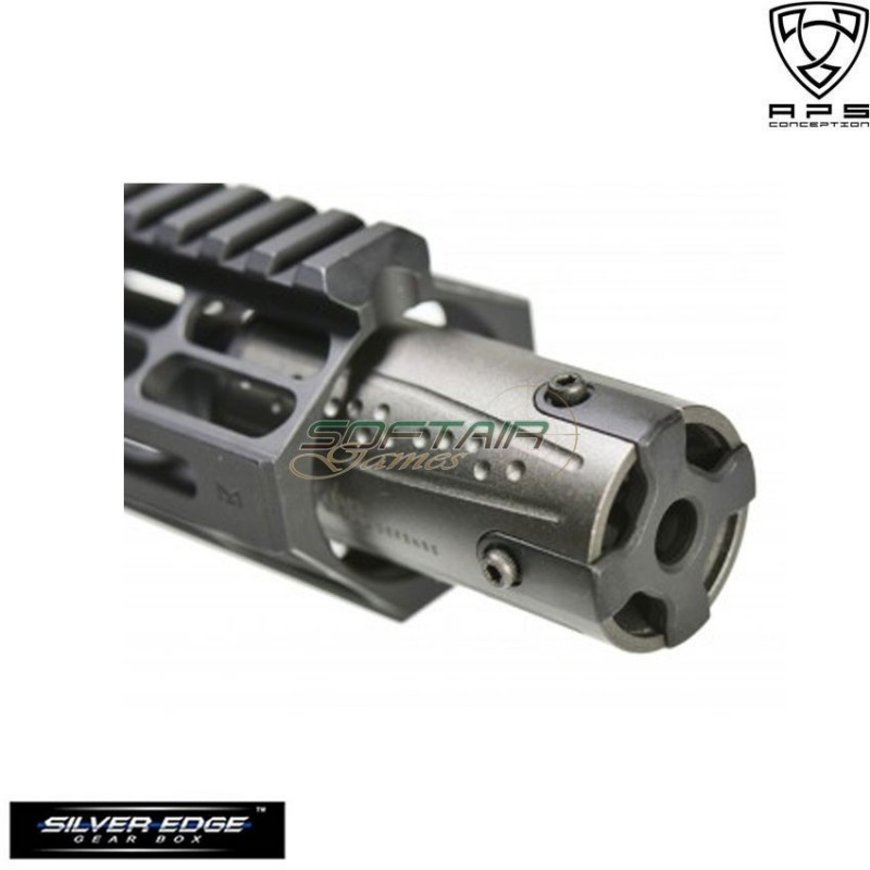 Fucile Elettrico Black Falkor Defense Blitz Ambi Sbr Aps (aps-ap-fbb)