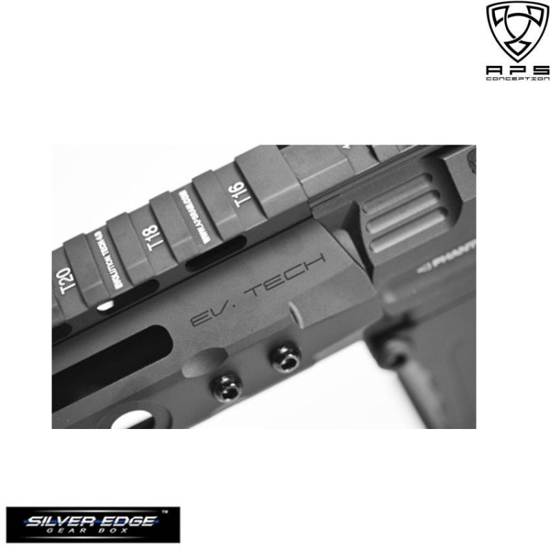 Electric Rifle Blowback Black Phantom Extremis Mk-i Combat Aps (aps-ap-mki-b)