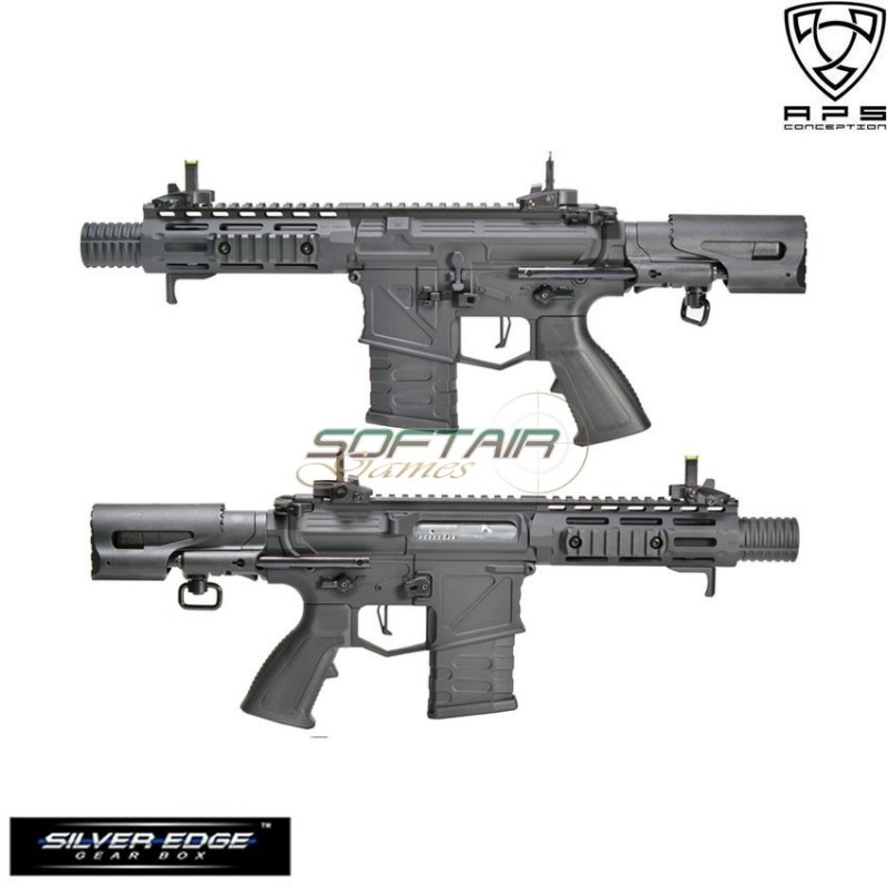 Fucile Elettrico Black Phantom Extremis Mk-vi Crs Aps (aps-ap-mkvi-b) Fucile Elettrico Black Phantom Extremis Mk-vi Crs Aps (aps-ap-mkvi-b)