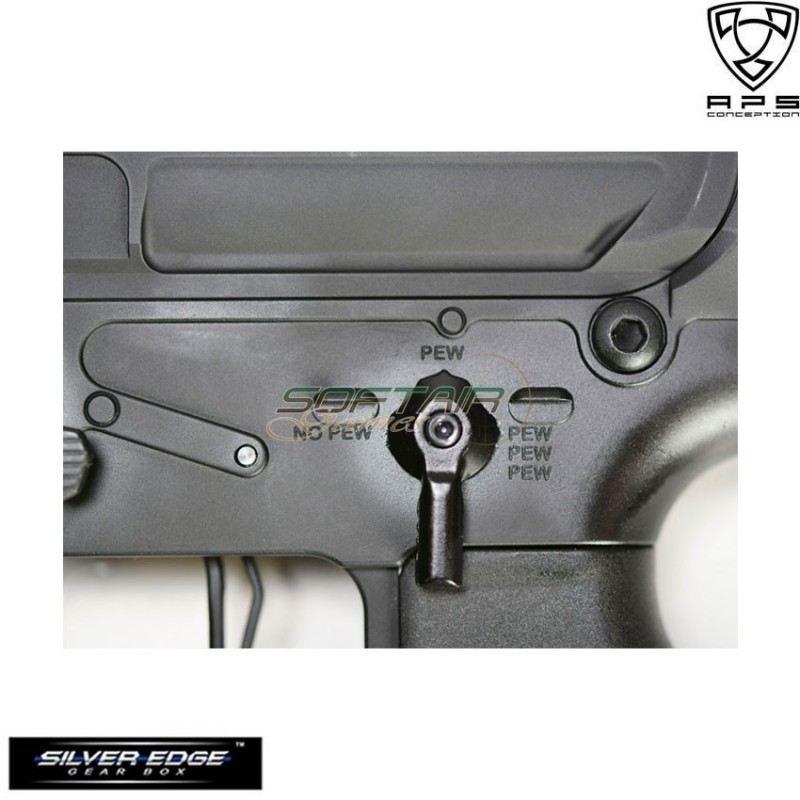 Electric Rifle Black Phantom Extremis Mk-vi Crs Aps (aps-ap-mkvi-b)