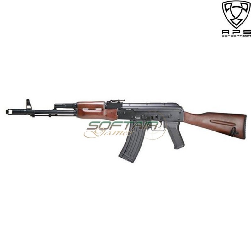 Fucile Elettrico Blowback Ak74 Ask201 Full Metal & Real Wood Aps (aps-ap-201) Fucile Elettrico Blowback Ak74 Ask201 Full Metal & Real Wood Aps (aps-ap-201)