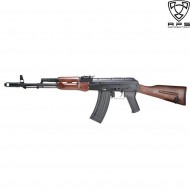 Electric Rifle Blowback Ak74 Ask201 Full Metal & Real Wood Aps (aps-ap-201) Electric Rifle Blowback Ak74 Ask201 Full Metal & Real Wood Aps (aps-ap-201)
