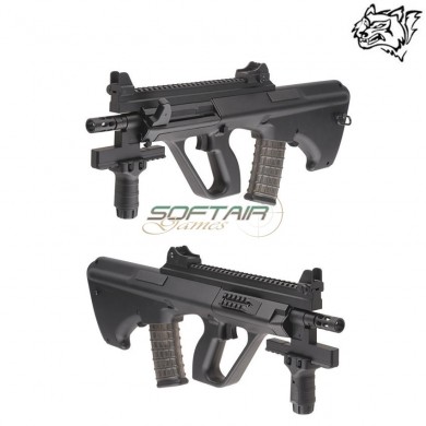 Electric Rifle Aug A3 Bullpup Black Snow Wolf (sw-020b)