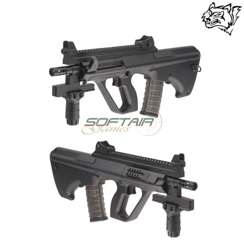 Fucile Elettrico Aug A3 Bullpup Black Snow Wolf (sw-020b)