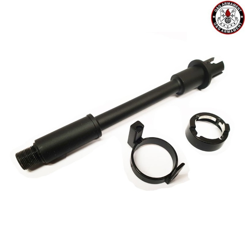 Aluminum Outer Barrel 200mm Black G&g (gg-42)