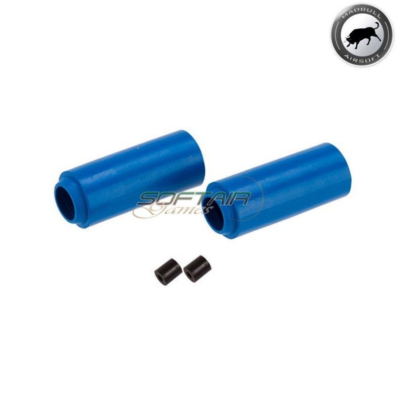 Set 2 Hop Up Rubber Aeg 60° Blue Soft Type Madbull (mb-rb60)