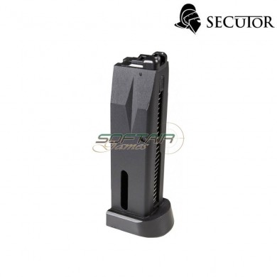 Caricatore Co2 25bb Black Per Pistola Bellum M9 Secutor (sr-sab1001)