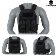 Low Profile 419 Vest Carrier Multicam® Black Genuine Usa Emerson (em7376mcbk)