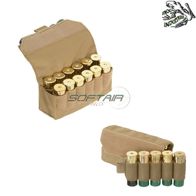 Tasca Shotshell 17 Colpi Cintura System Coyote Frog Industries® (fi-m51613185-tan)