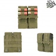 Tasca Doppia 5.56 C/loops Olive Drab Frog Industries® (fi-m51613157-od)