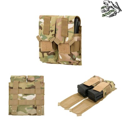 Double Pouch 5.56 W/loops Multicam Frog Industries® (fi-m51613157-cp)