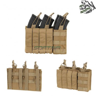 Tasca Tripla Ak Mag/pistol Coyote Frog Industries® (fi-m51613138-tan)