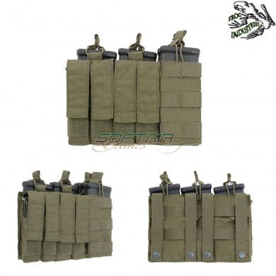 Triple Pouch 5.56 Mag/pistol Olive Drab Frog Industries® (fi-m51613141-od)