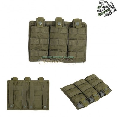 Triple Usmc Type 5.56 Pouch Olive Drab Frog Industries® (fi-m51613008-od)