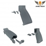 Grip Motore Fighter Mod.2 Grey Amo-tech® (amt-fbp1817-gy) Grip Motore Fighter Mod.2 Grey Amo-tech® (amt-fbp1817-gy)