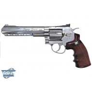 Revolver Silver 701 Gas Co2 Full Metal Wg (cod.c701s) Revolver Silver 701 Gas Co2 Full Metal Wg (cod.c701s)