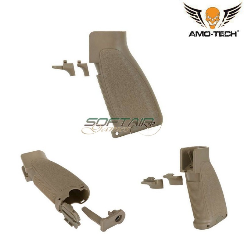 Motor Grip Fighter Mod.2 Dark Earth Amo-tech® (amt-fbp1816-de) Motor Grip Fighter Mod.2 Dark Earth Amo-tech® (amt-fbp1816-de)